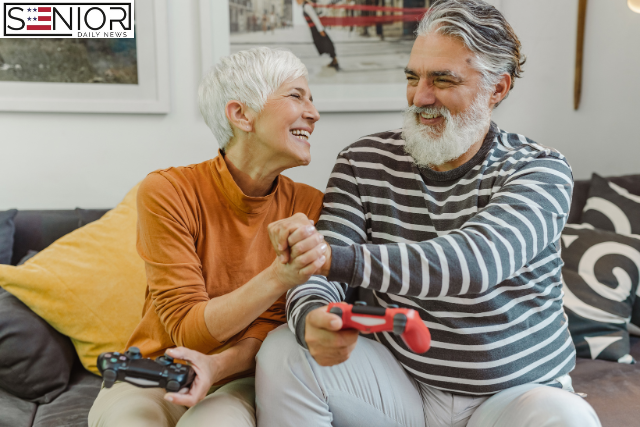 Seniors live gaming